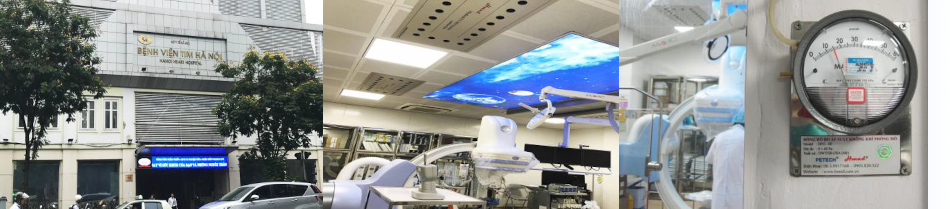 Hệ thống UCASS-xxP7 cho phòng mổ áp lực dương