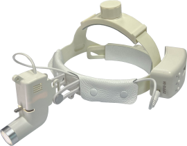 Đèn khám Clar treo trán, điều chỉnh độ sáng