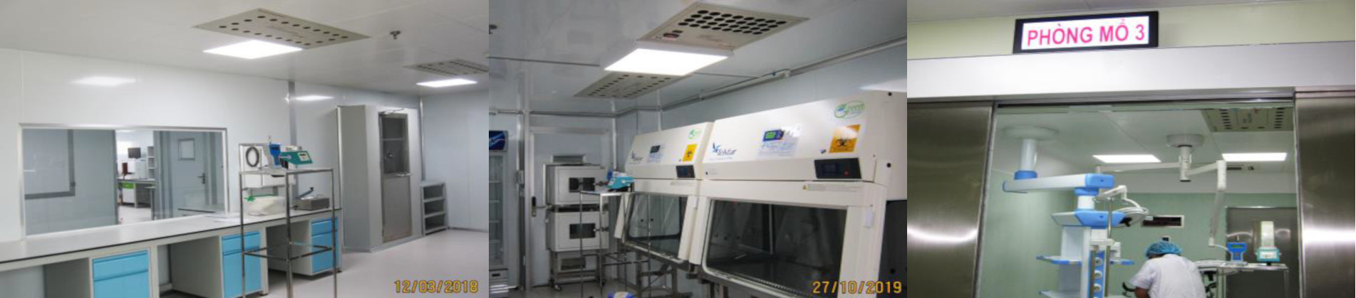 Hệ thống UCASS-xxP7 cho phòng mổ áp lực âm