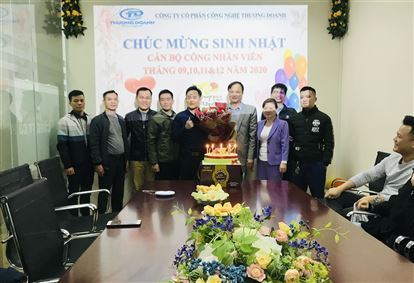 Gratitude to the employees