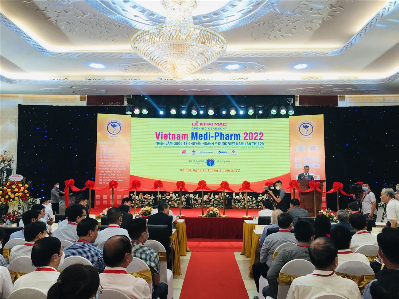 Triển Lãm Quốc Tế Chuyên Ngành Y Dược Việt Nam lần 29 tại Cung Văn Hóa Hữu Nghị Việt Xô ngày 11-14.5.2022