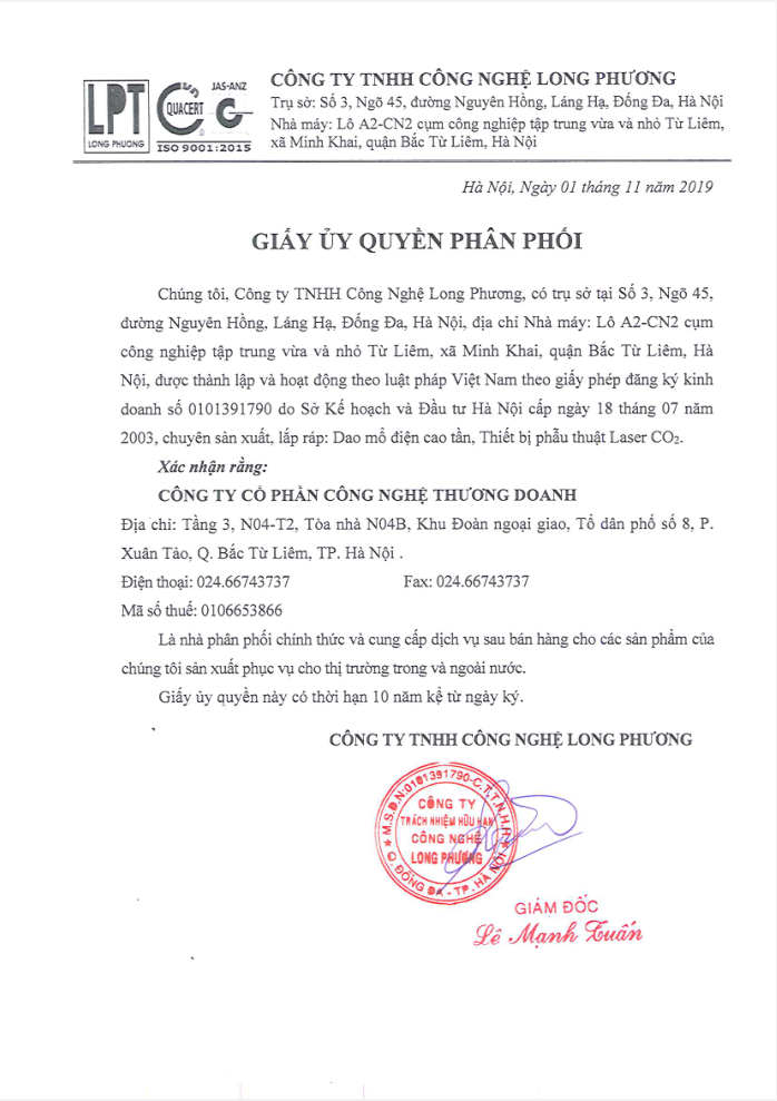 Long Phuong Technology Company Limited
