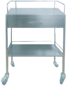 Stainless Steel Medicine/Therapy Trolley