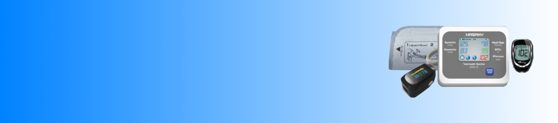 Máy theo dõi đa thông số (Huyết áp, đường huyết, SPO2)