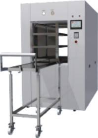 Thiết bị hấp tiệt trùng, cửa trượt đứng, PLC