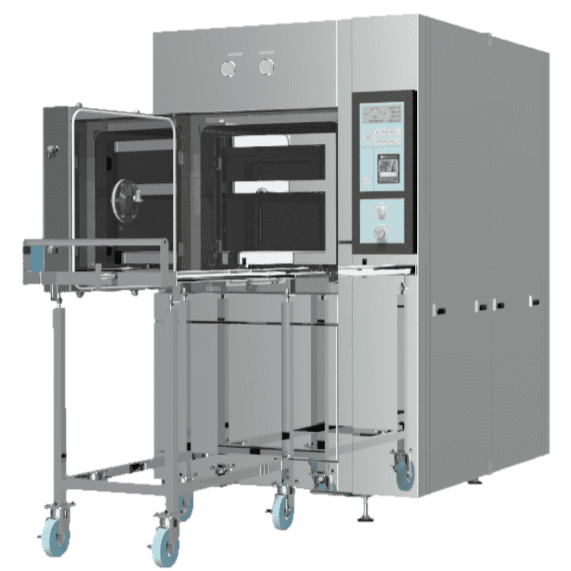 Thiết bị hấp tiệt trùng, cửa vuông, vi xử lý