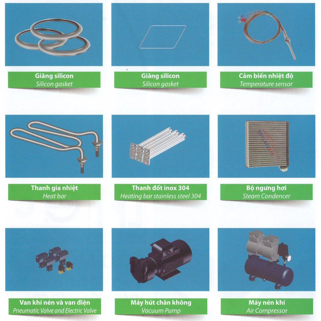 Vật tư tiêu hao và phụ kiện thay thế